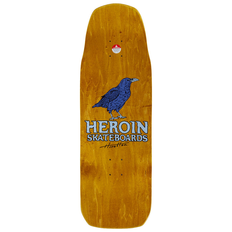 Heroin Nolan Houghton Crow Skateboard Complete - 9.90"