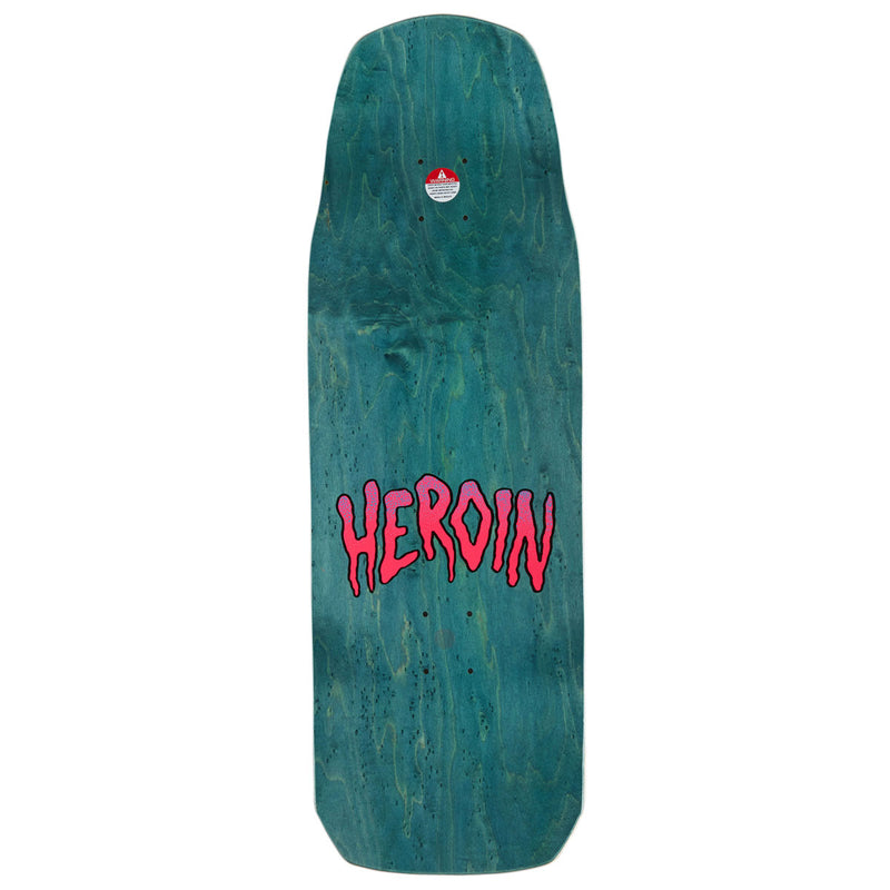 Heroin Nolan Houghton Eye Crusher Skateboard Deck - 10.00"