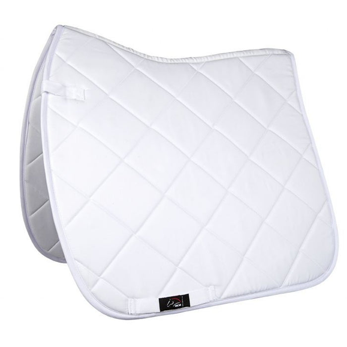 HKM Saddlepad "Allround"- White- Cob/ Full Size