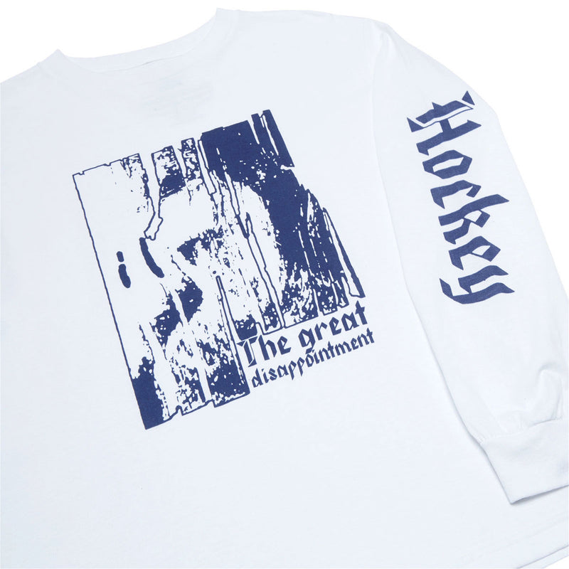 Hockey Disappointment Long Sleeve T-Shirt - White