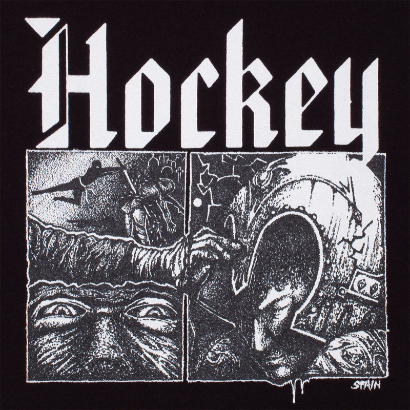 Hockey Middle Earth T-Shirt - Black