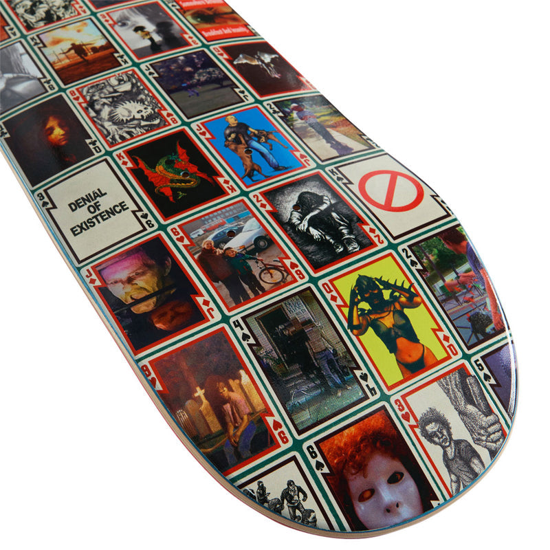 Hockey Playing Cards Shape 1 Team Skateboard Deck - 8.00"