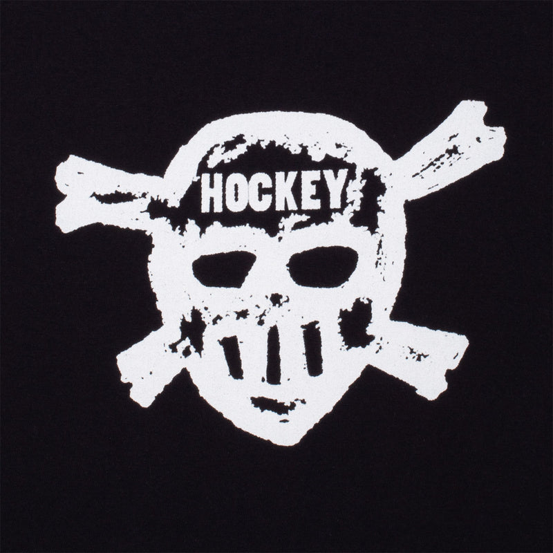 Hockey Youth Skull T-Shirt - Black