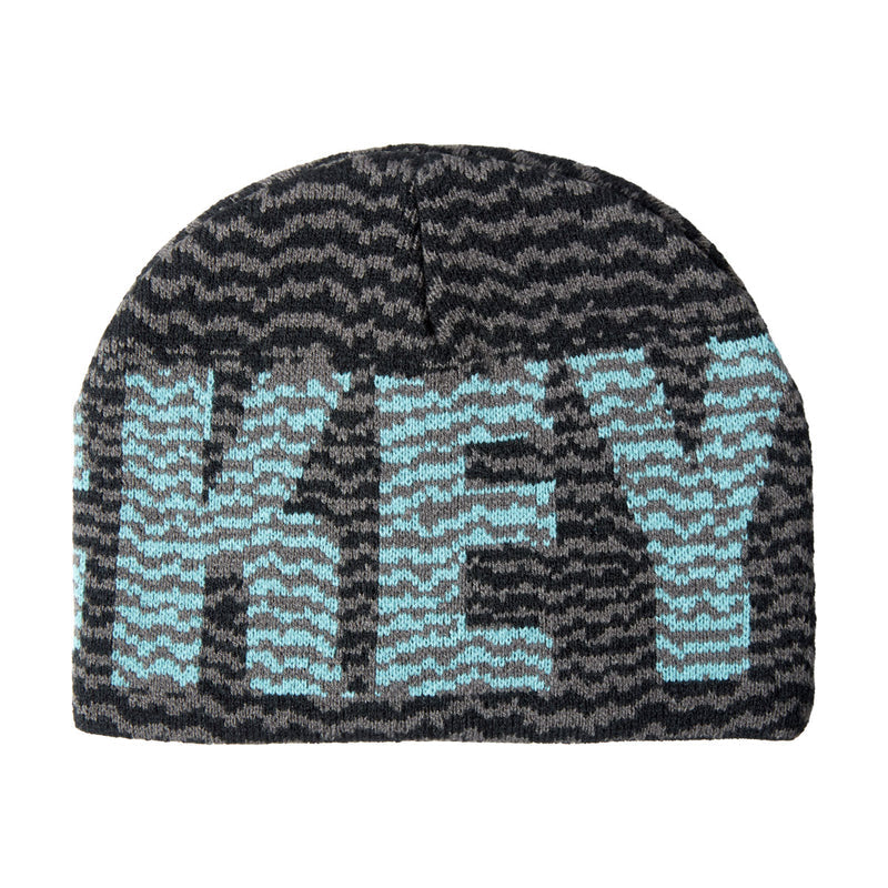 Hockey Zig Zag Skully Beanie - Black
