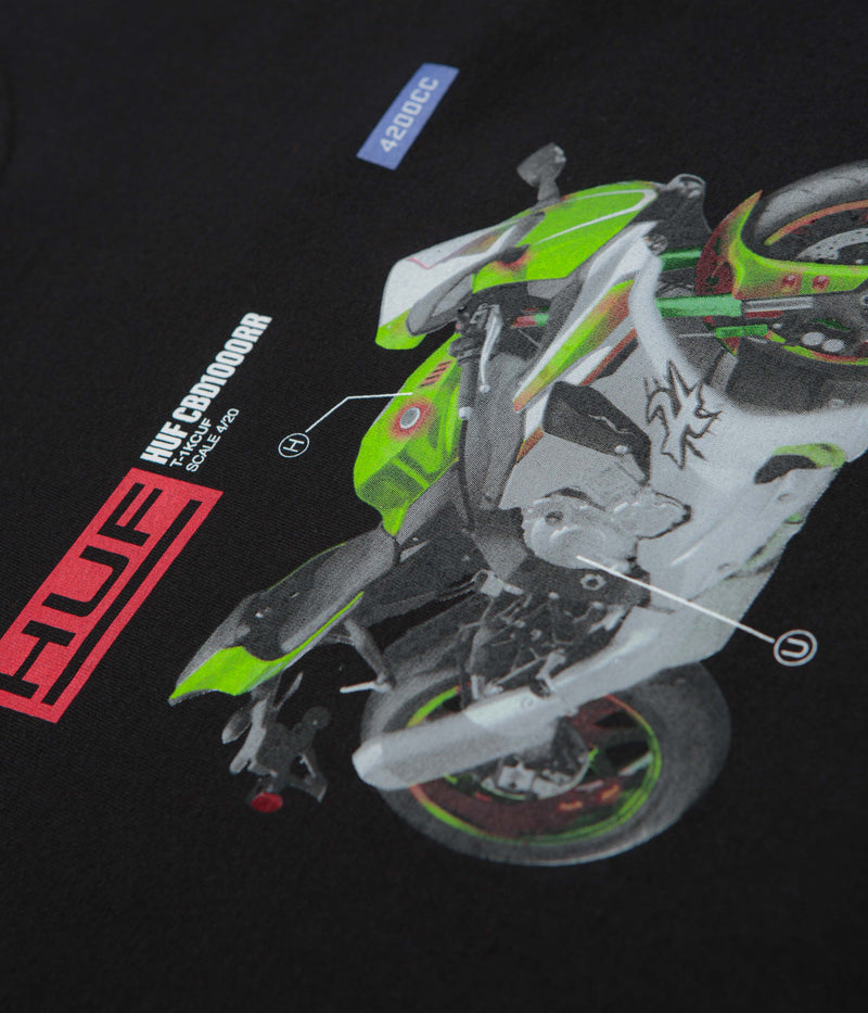 HUF 420 CC T-Shirt in Black