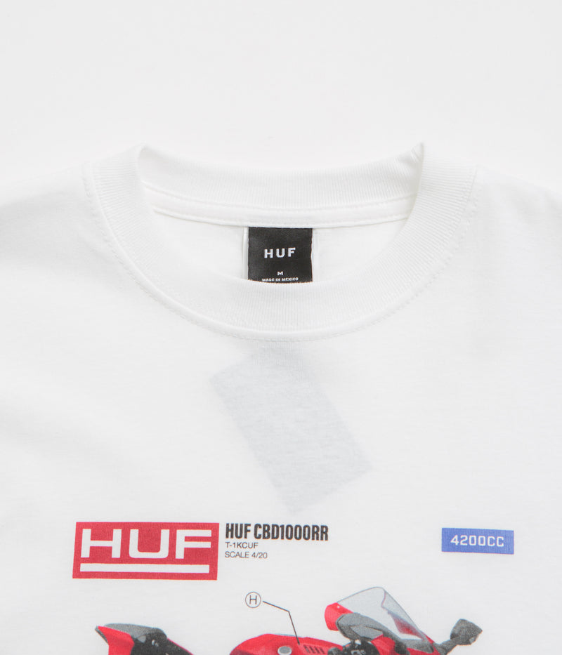 HUF 420 CC T-Shirt in White