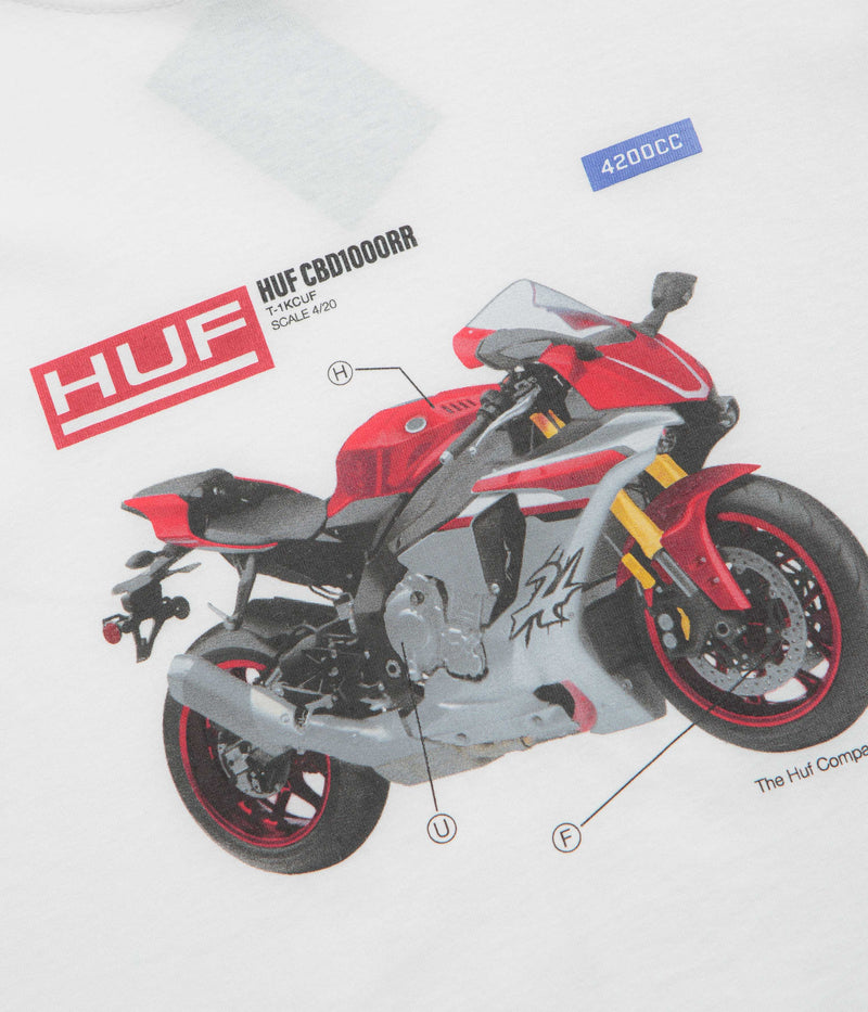 HUF 420 CC T-Shirt in White