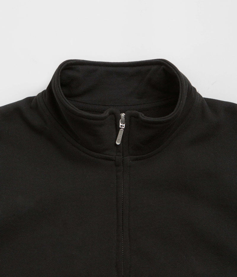 HUF Bledsoe 1/4 Zip Fleece in Black