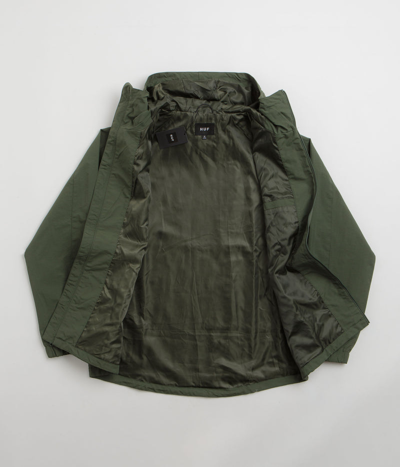 HUF Set Shell Jacket in Hunter Green