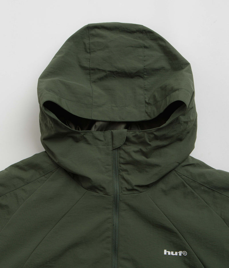 HUF Set Shell Jacket in Hunter Green