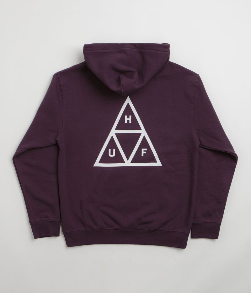HUF Set TT Hoodie in Raisin
