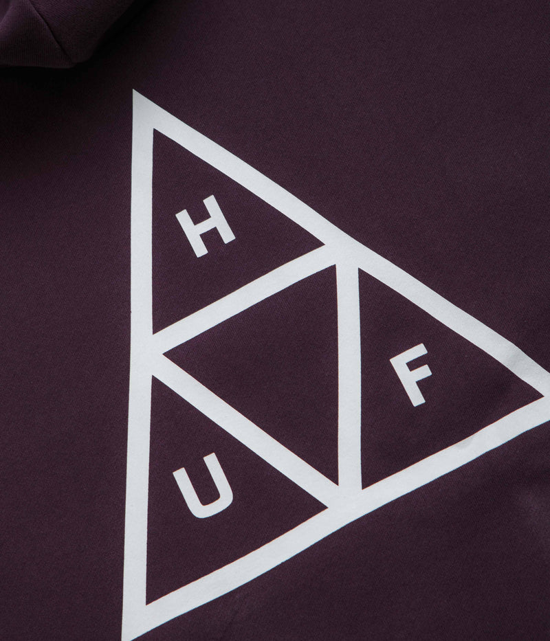 HUF Set TT Hoodie in Raisin