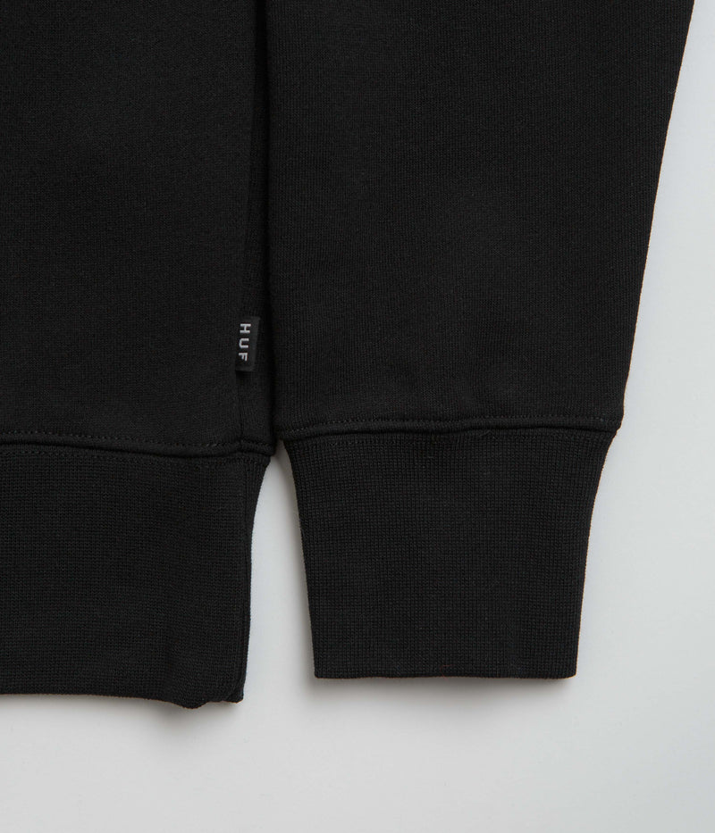 HUF x Bronze 56K Crewneck Sweatshirt in Black