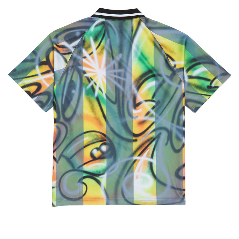 HUF x Kenny Scharf Multitud Soccer Jersey - Multi