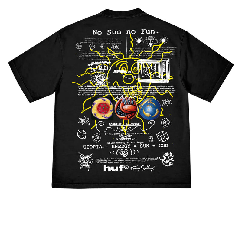 HUF x Kenny Scharf Philosophy T-Shirt - Black