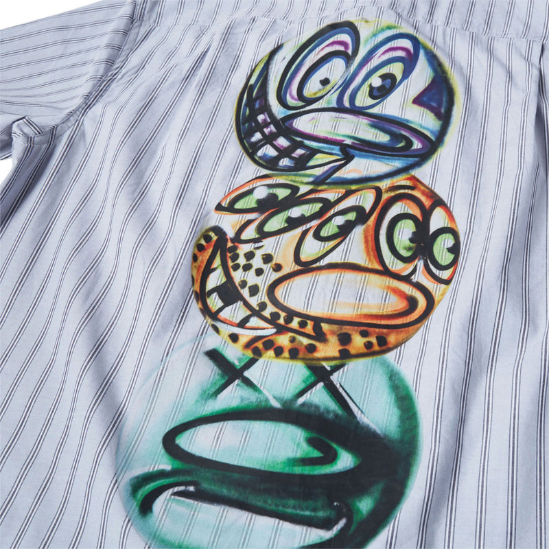 HUF x Kenny Scharf Television Stripe Shirt - Multi