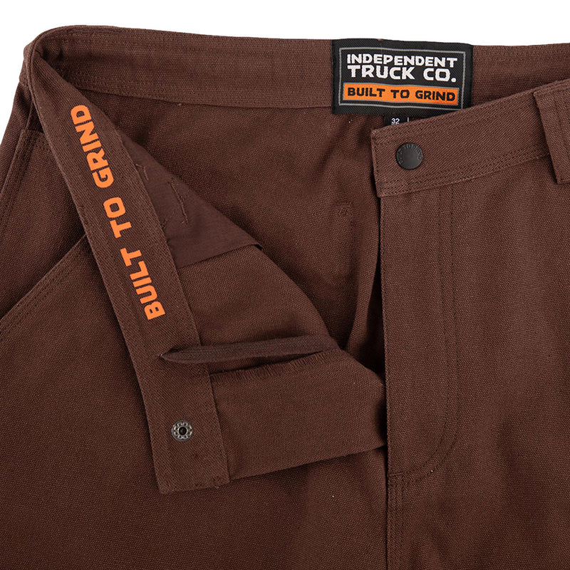 Independent Built To Grind Utility Pants - Chocolate