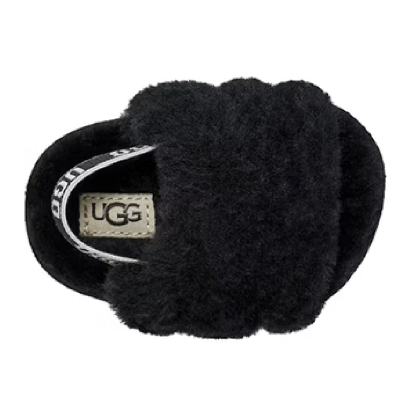 Infant UGG Fluff Yeah Slide Black (1098577I-BLK)