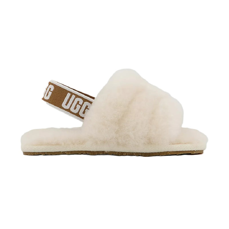 Infant UGG Fluff Yeah Slide Natural (1098577I-NAT)