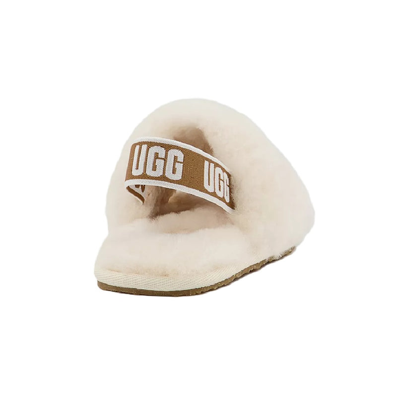 Infant UGG Fluff Yeah Slide Natural (1098577I-NAT)