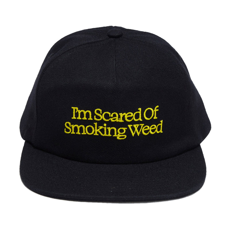 Jacuzzi Unlimited Scared of Smoking Weed Hat - Black