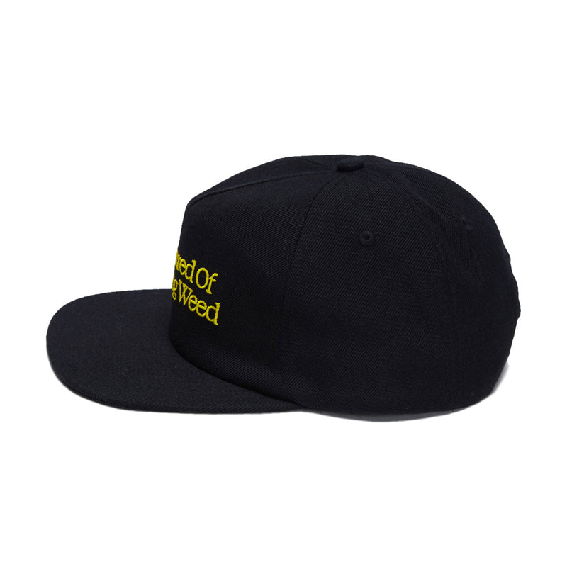 Jacuzzi Unlimited Scared of Smoking Weed Hat - Black