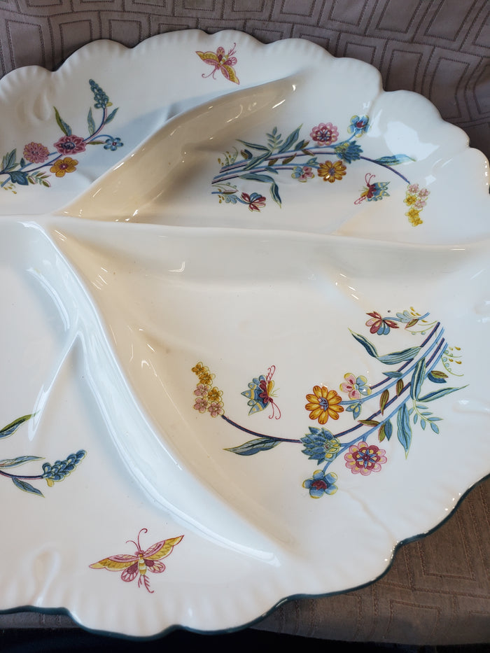 Jardin by Andrea by Sadek Divided Leaf Platter