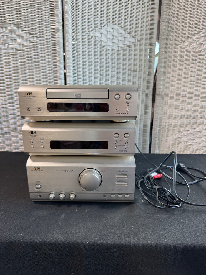 JVC Super Digifine Music System: CD Player, Tuner & Amplifier