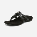 Karley Black Wavy Syn Leather