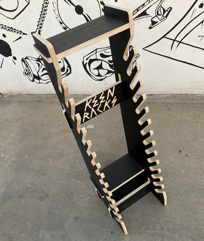 Keen Ramps Racks Free Standing Skateboard Rack