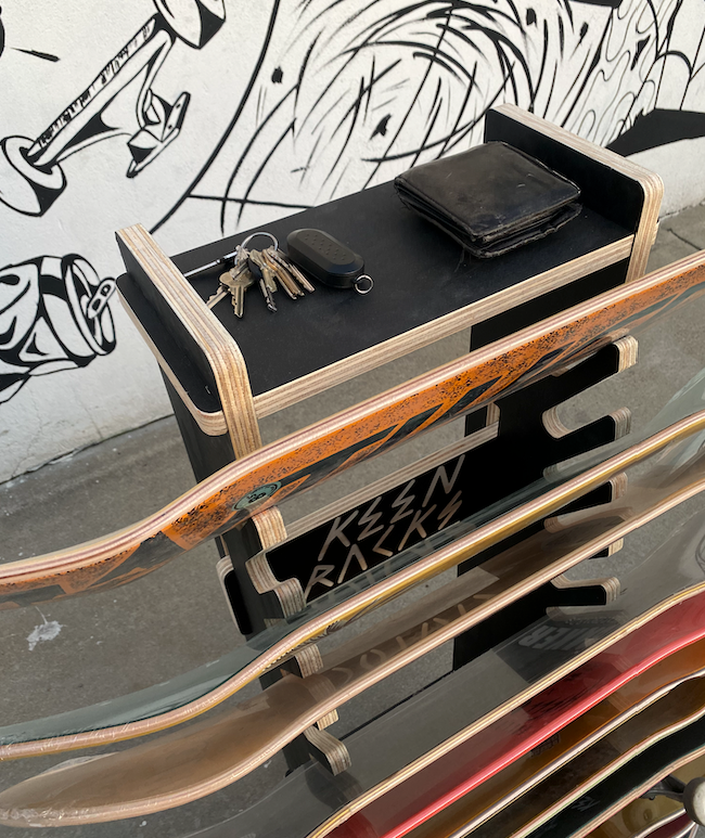 Keen Ramps Racks Free Standing Skateboard Rack
