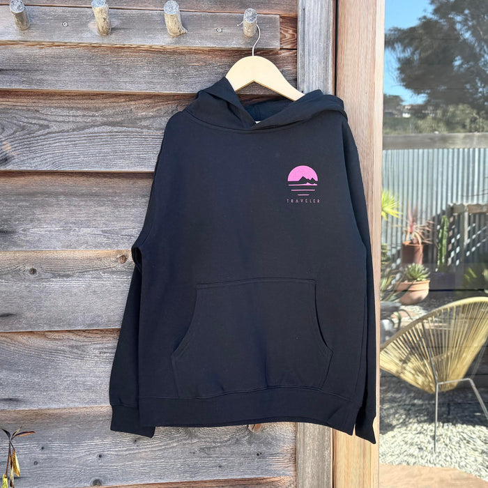 Kid's Pacifica Map Hooded Fleece