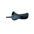 KM Elite Teddy Half Pad- Black/ black
