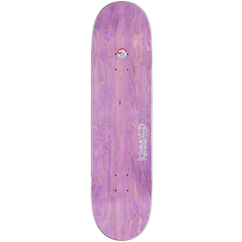 Krooked Eyes Easy Rider Skateboard Complete - Green - 8.25"