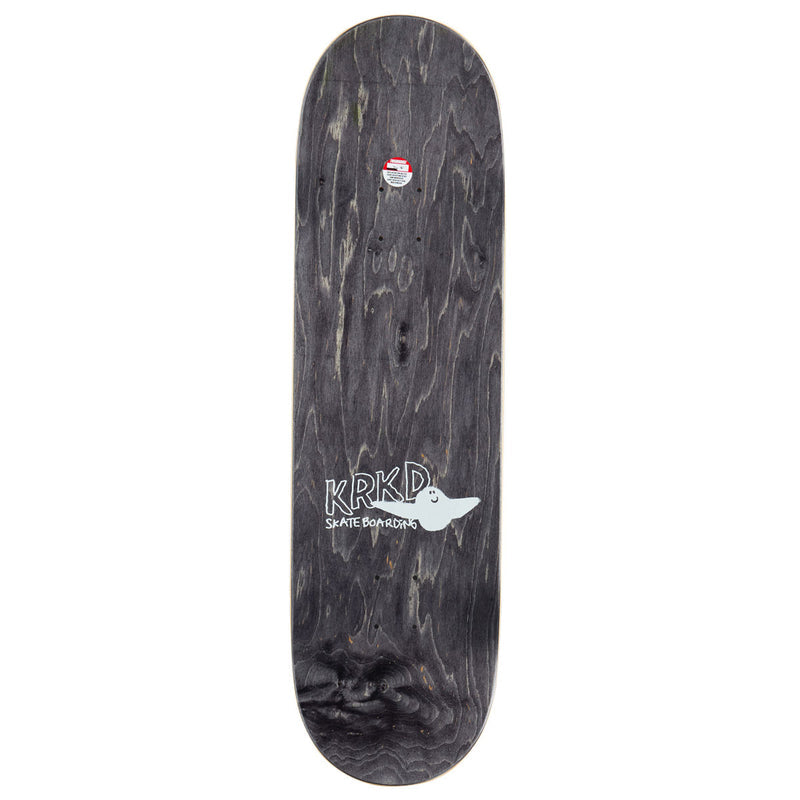 Krooked Kamo Wheel Wells Skateboard Complete - Black - 9.00"