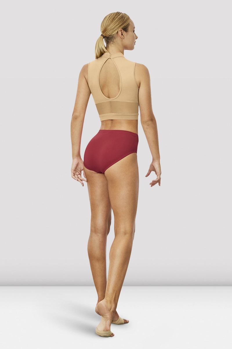 Ladies Chiaki Open Back Crop Top - BLOCH US