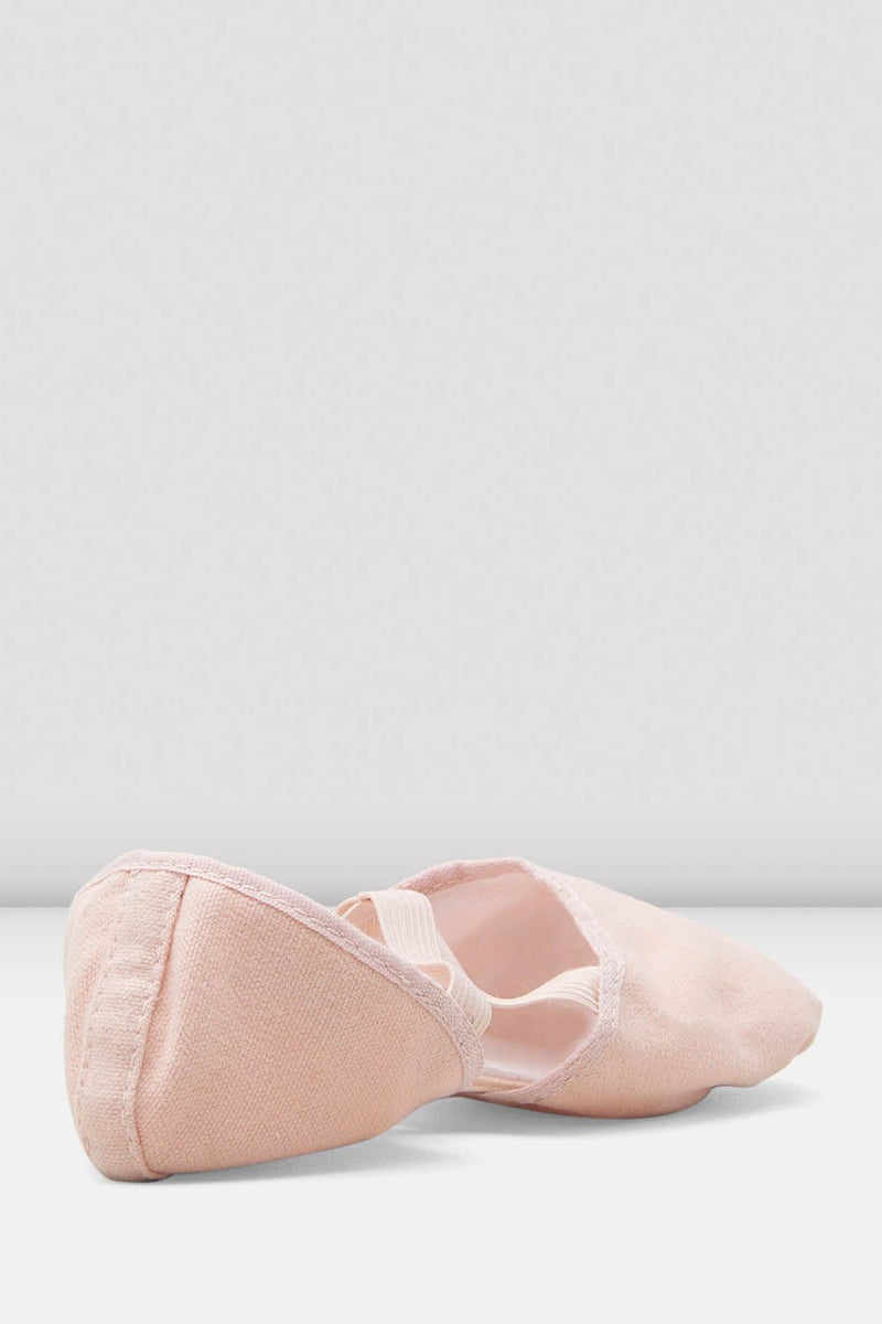 Ladies Elastosplit Canvas Ballet Shoes - BLOCH US