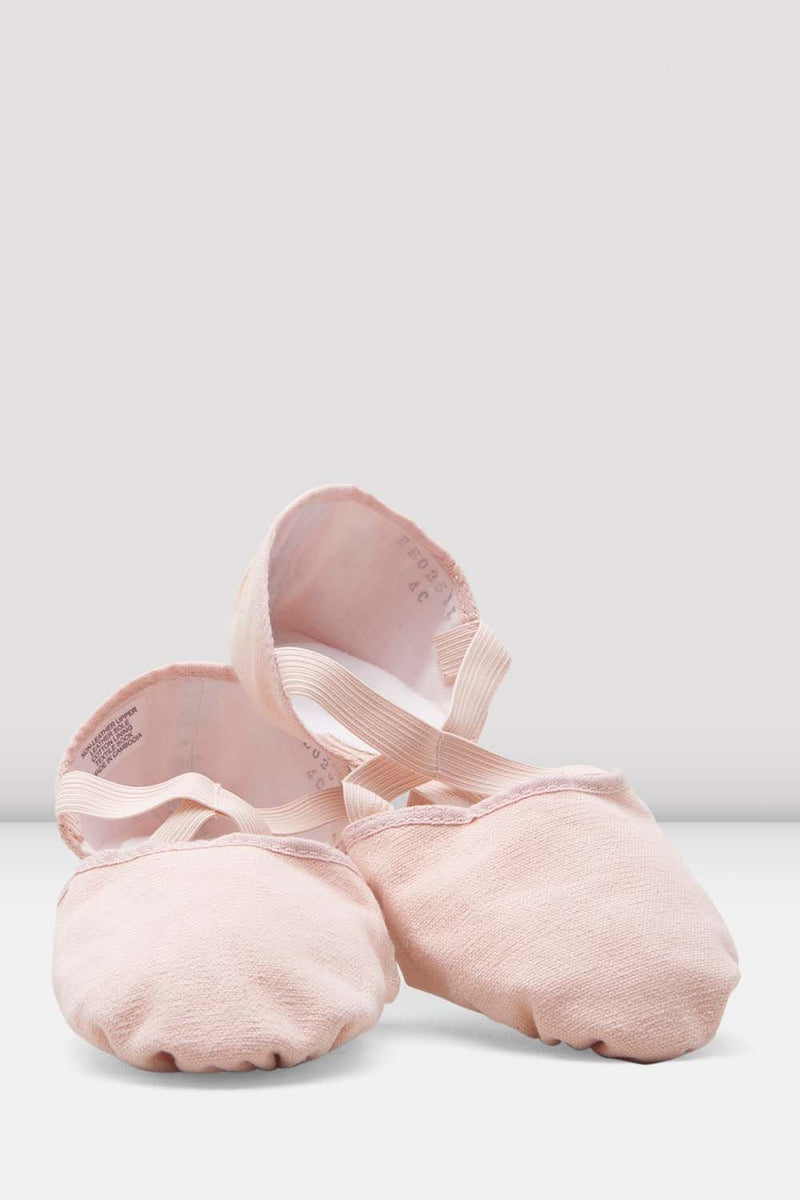 Ladies Elastosplit Canvas Ballet Shoes - BLOCH US