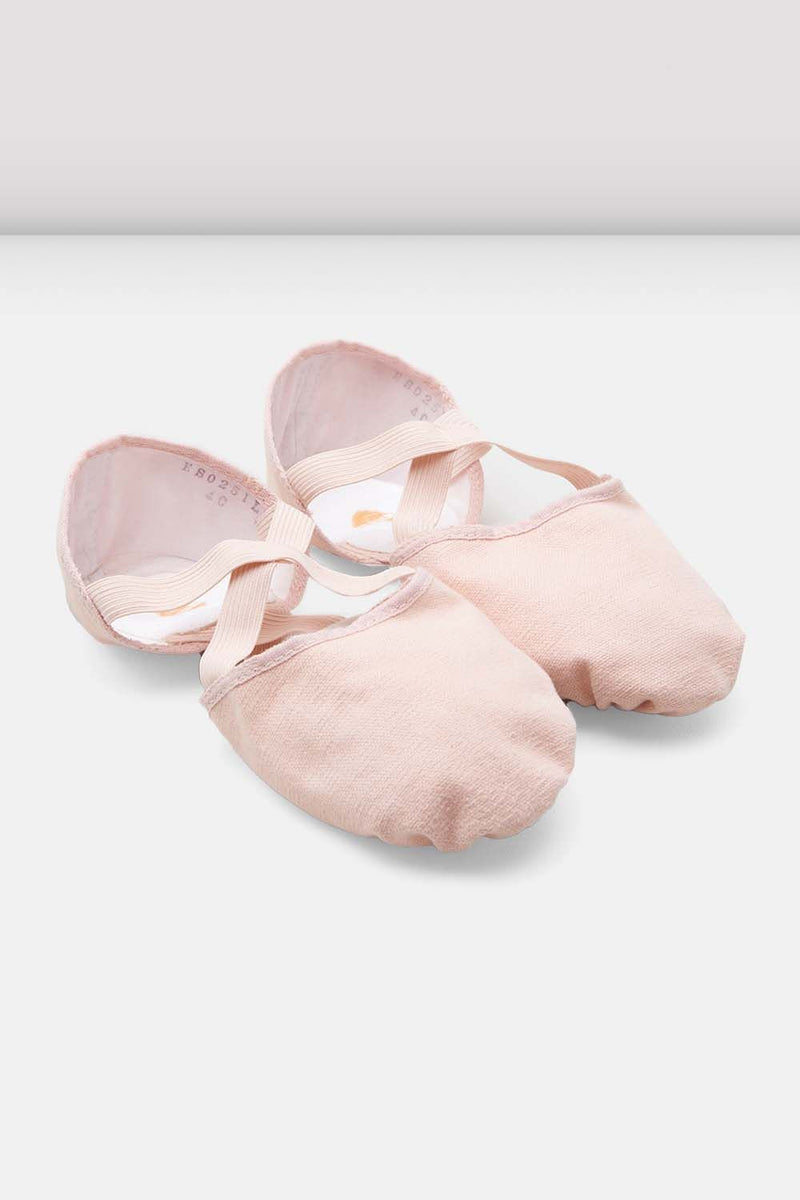 Ladies Elastosplit Canvas Ballet Shoes - BLOCH US
