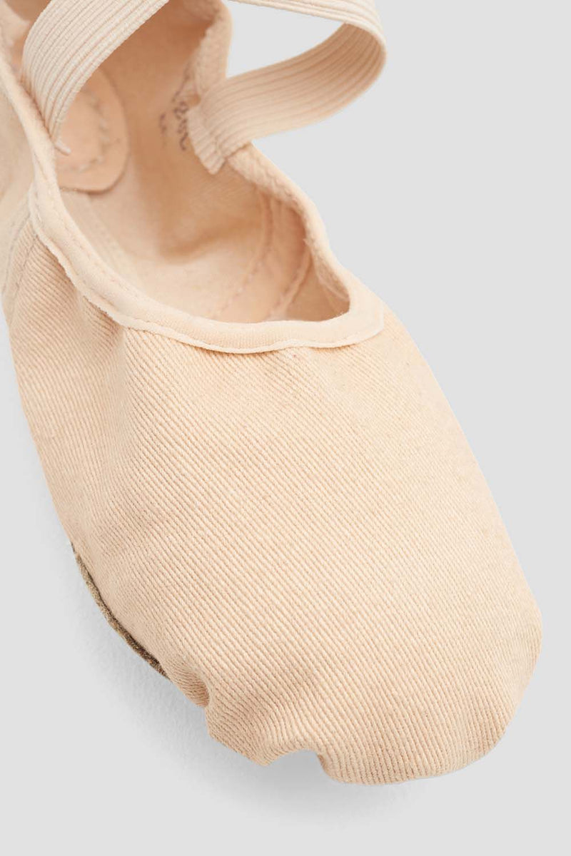 Ladies Infinity Stretch Canvas Ballet Shoes - BLOCH US