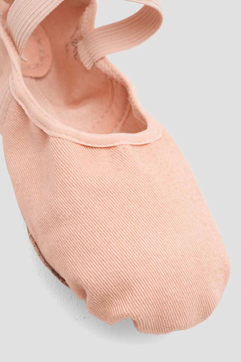 Ladies Infinity Stretch Canvas Ballet Shoes - BLOCH US