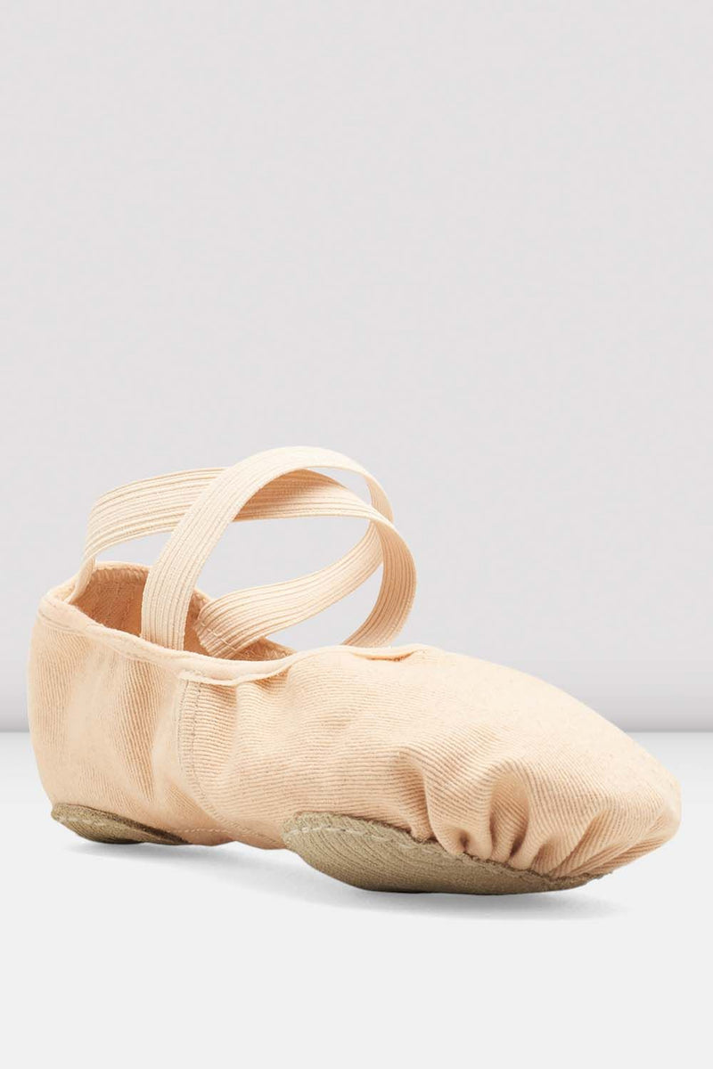 Ladies Infinity Stretch Canvas Ballet Shoes - BLOCH US