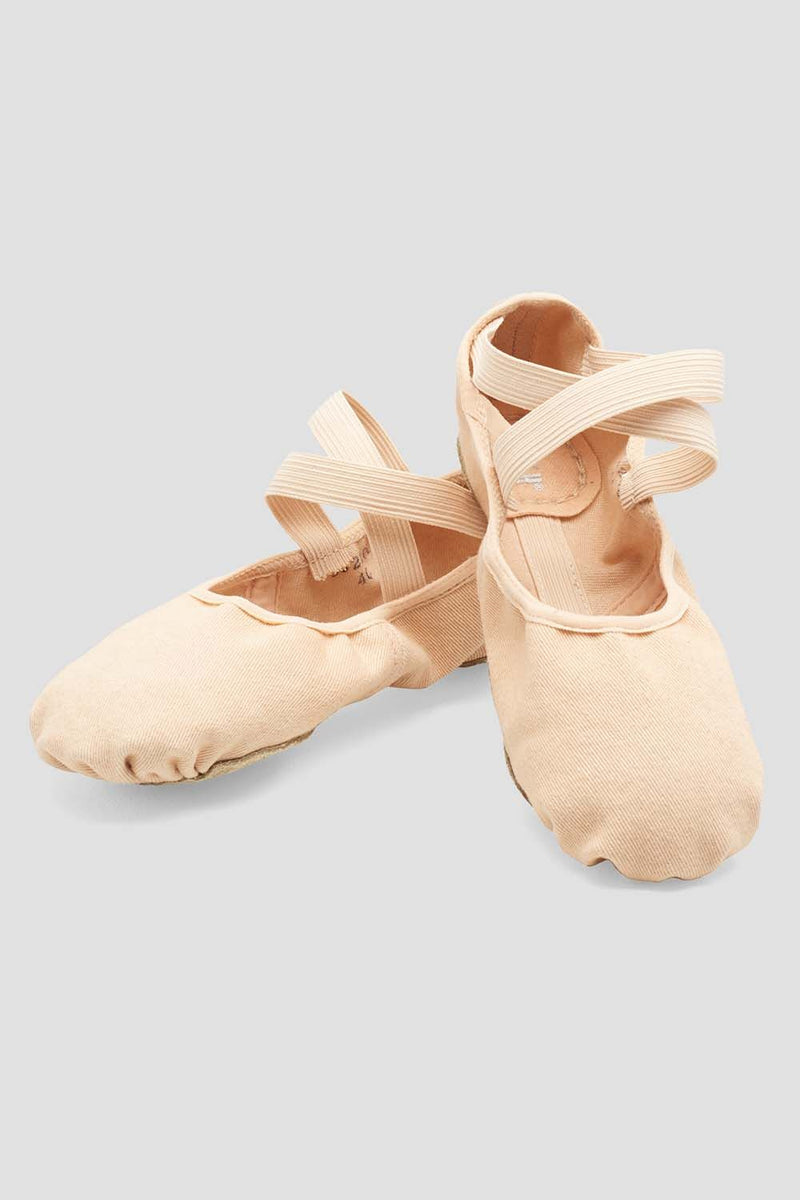 Ladies Infinity Stretch Canvas Ballet Shoes - BLOCH US