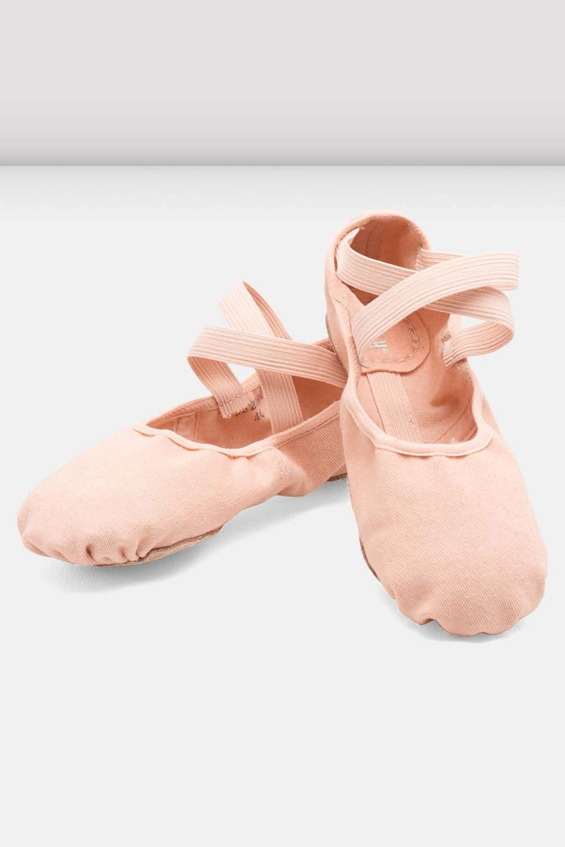 Ladies Infinity Stretch Canvas Ballet Shoes - BLOCH US