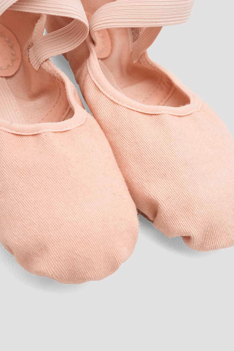 Ladies Infinity Stretch Canvas Ballet Shoes - BLOCH US