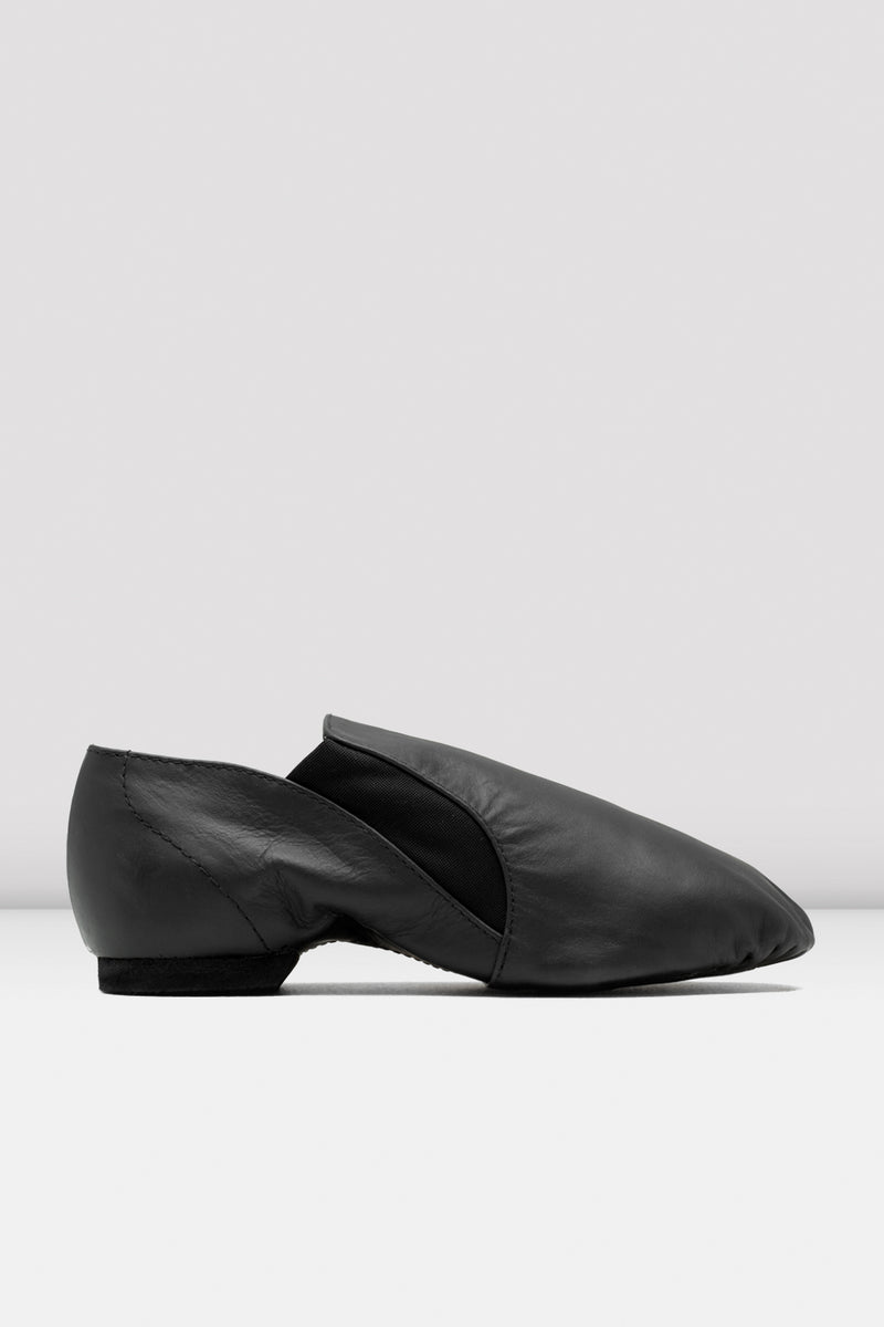 Ladies Leather Elasta Jazz Booties - BLOCH US