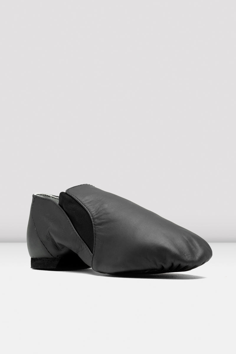 Ladies Leather Elasta Jazz Booties - BLOCH US