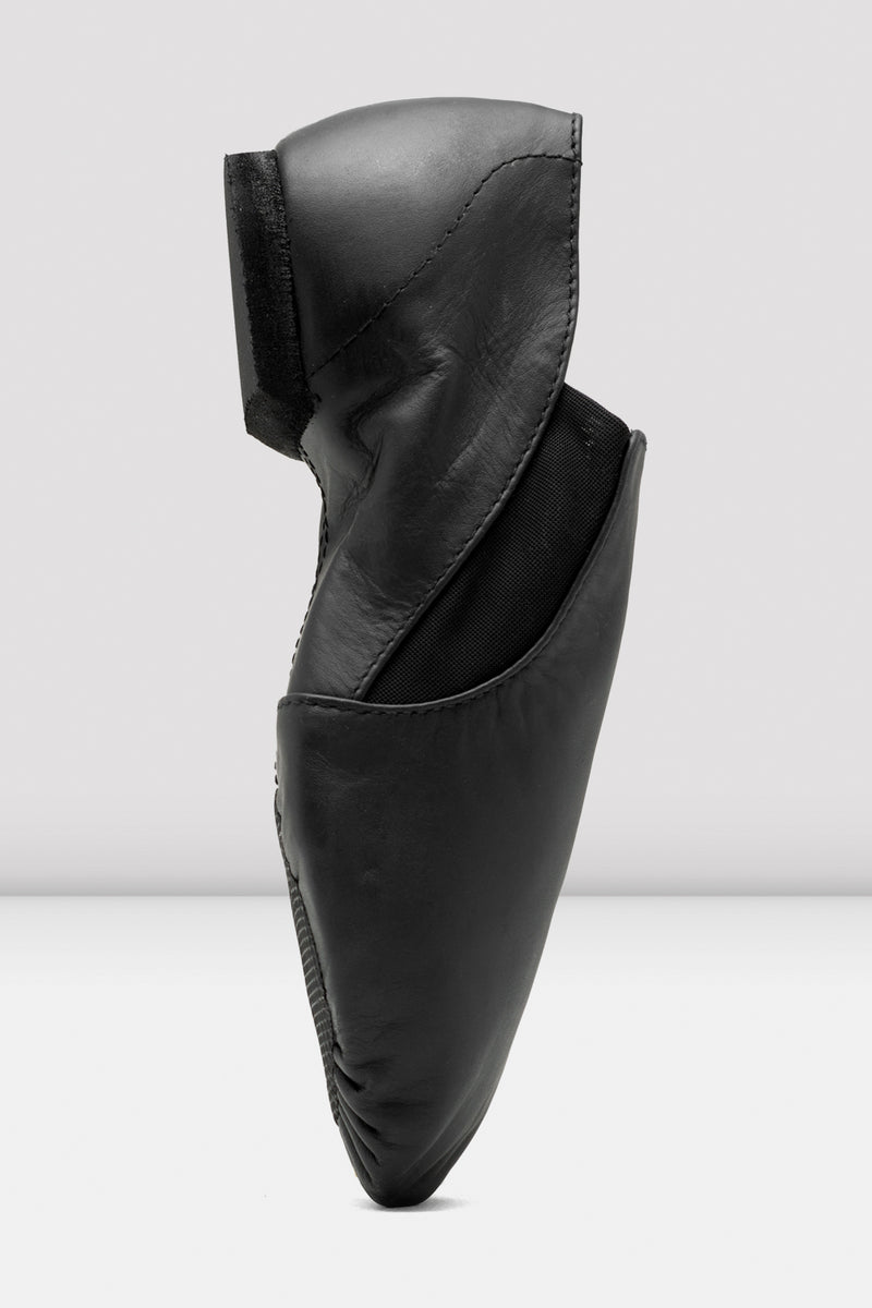 Ladies Leather Elasta Jazz Booties - BLOCH US
