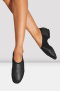 Ladies Neo-Flex Slip On Leather Jazz Shoes - BLOCH US