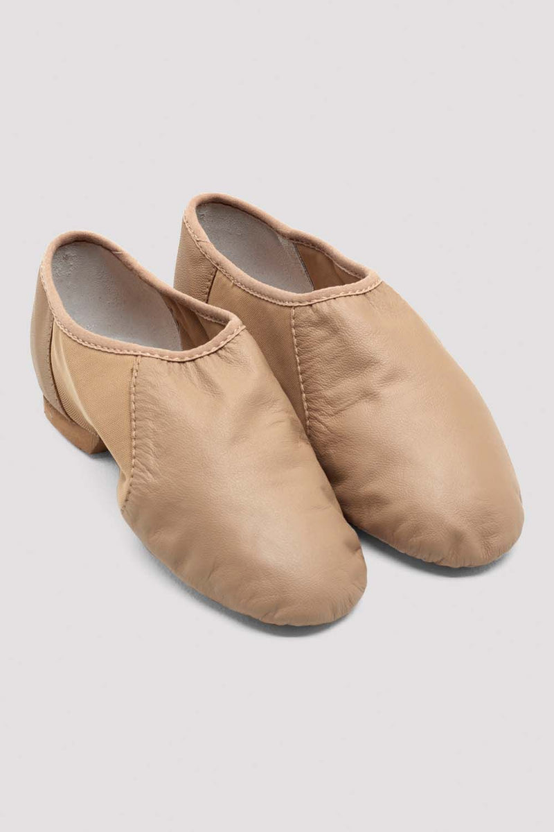 Ladies Neo-Flex Slip On Leather Jazz Shoes - BLOCH US